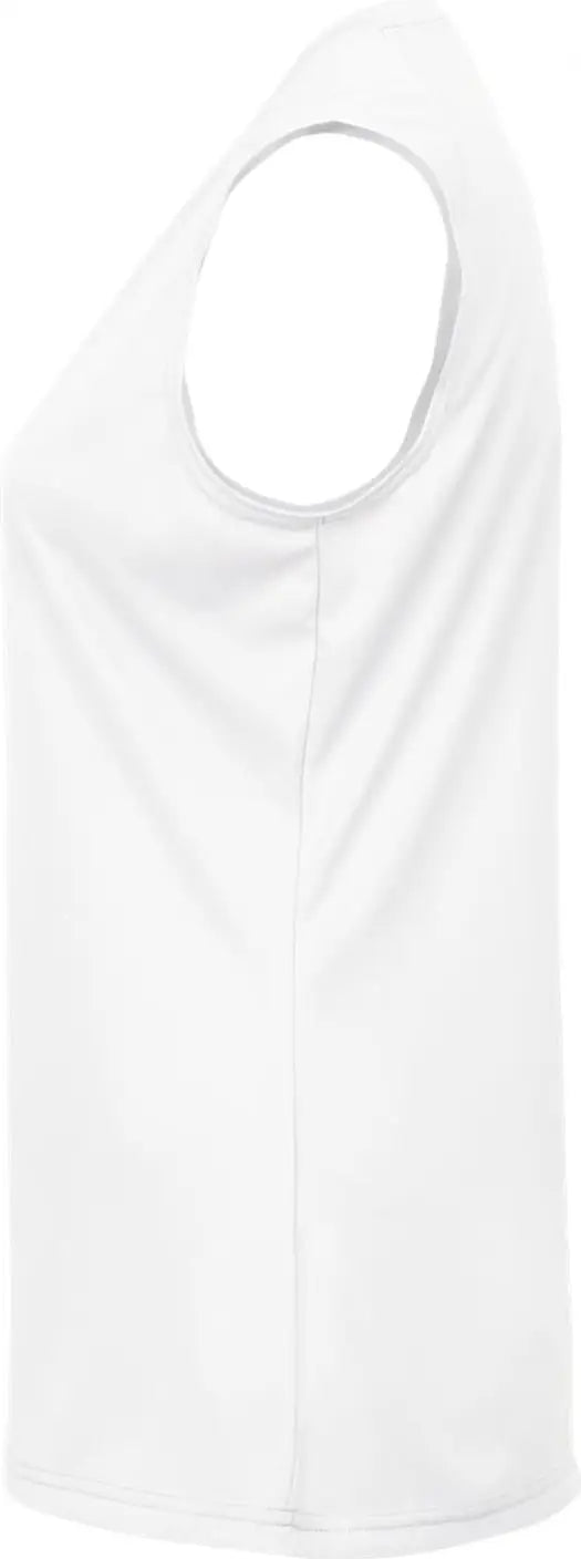 Badger Sport 4163 Ladies B-core Sleeveless Tank - White
