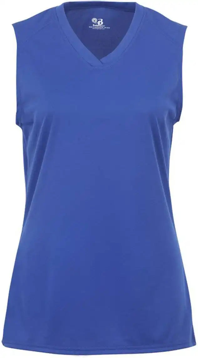 Badger Sport 4163 Ladies b Core Sleeveless Tee Royal
