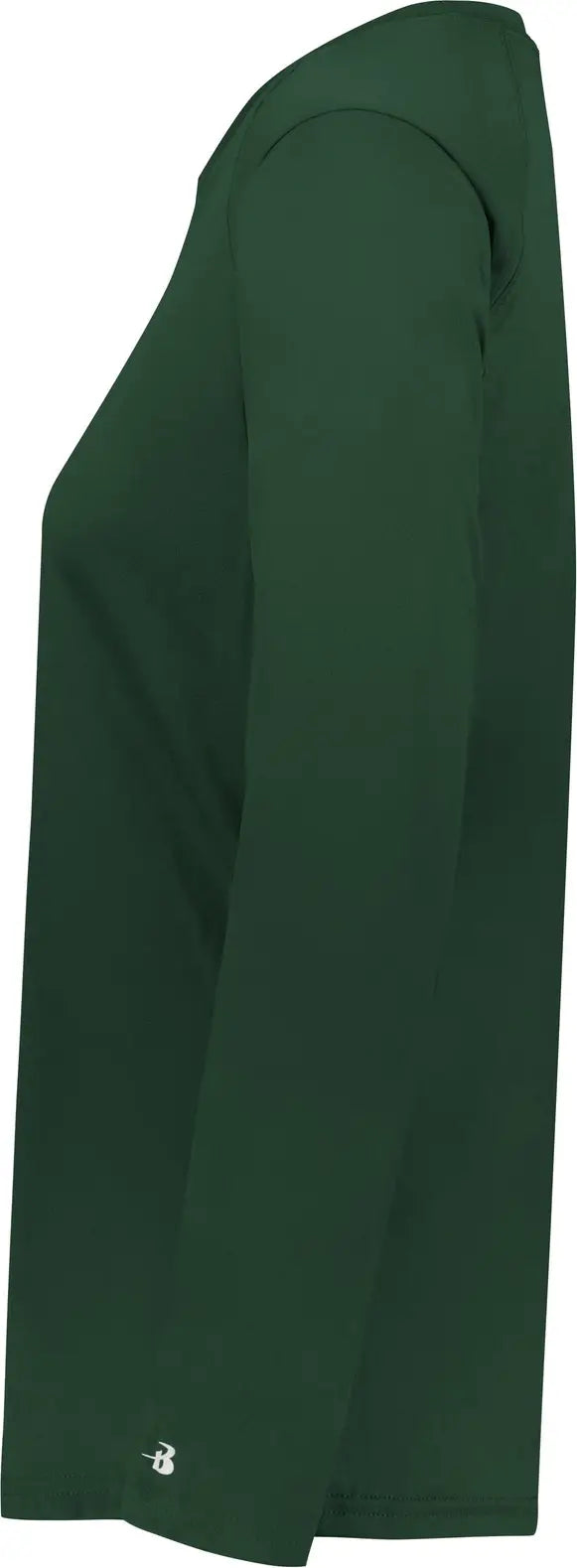 Badger Sport 4164 Ladies B-core Long Sleeve Tee - Forest