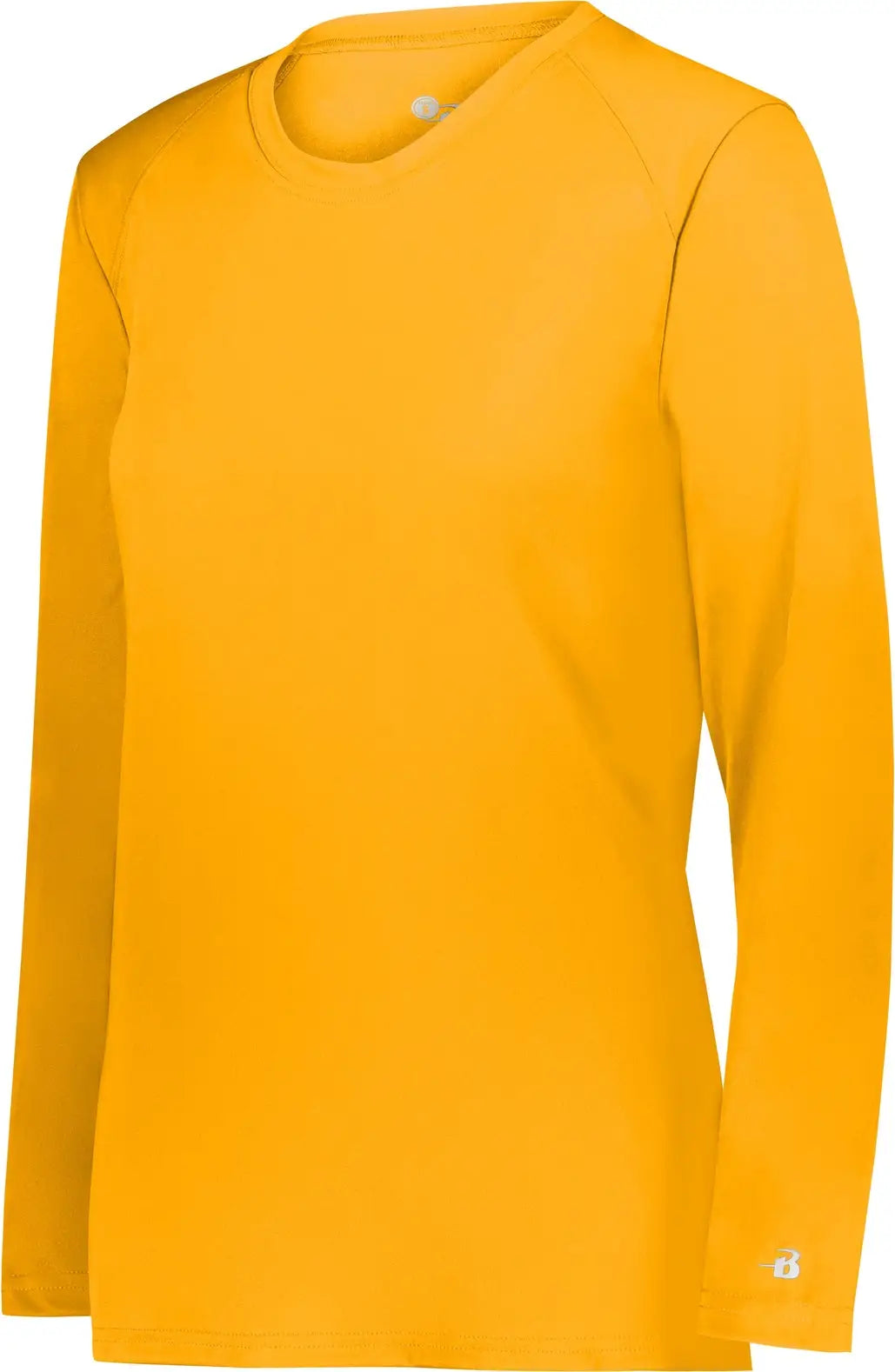 Badger Sport 4164 Ladies B-core Long Sleeve Tee - Gold