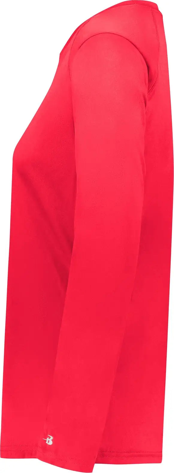 Badger Sport 4164 Ladies B-core Long Sleeve Tee - Hot Coral