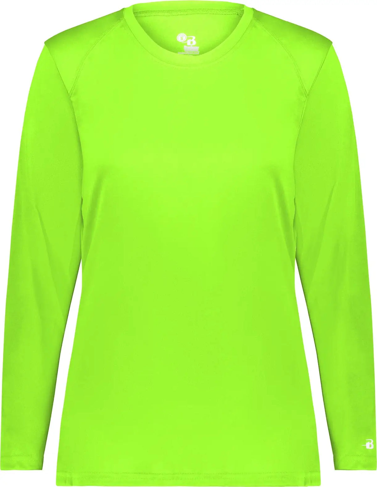 Badger Sport 4164 Ladies B-core Long Sleeve Tee - Lime