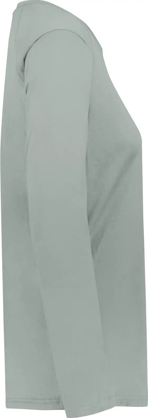 Badger Sport 4164 Ladies B-core Long Sleeve Tee - Silver