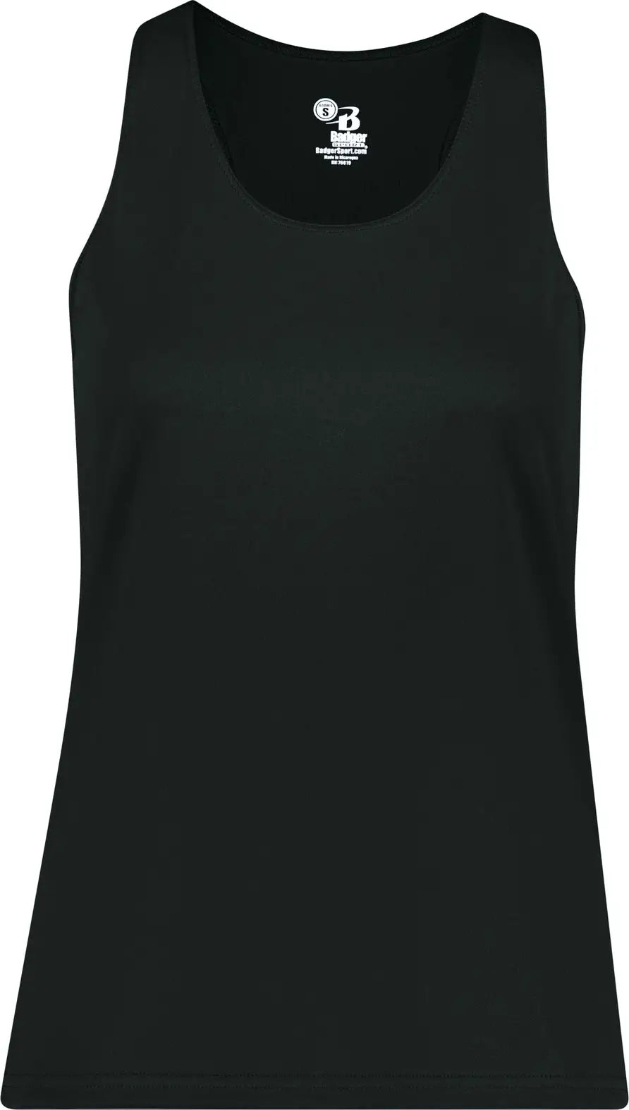 Badger Sport 4166 B-core Ladies Racerback Tank - Black