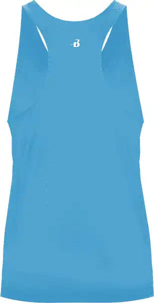 Badger Sport 4166 b Core Ladies Racerback Tank Columbia Blue