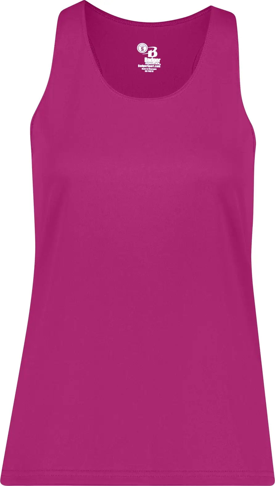 Badger Sport 4166 B-core Ladies Racerback Tank - Hot Pink - Xs