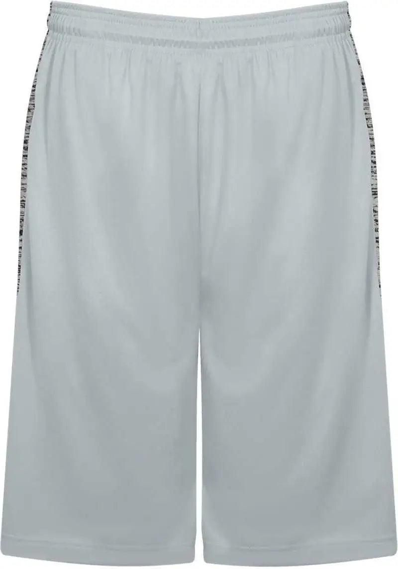 Badger Sport 4168 Tonal Blend Panel Short - Silver Graphite