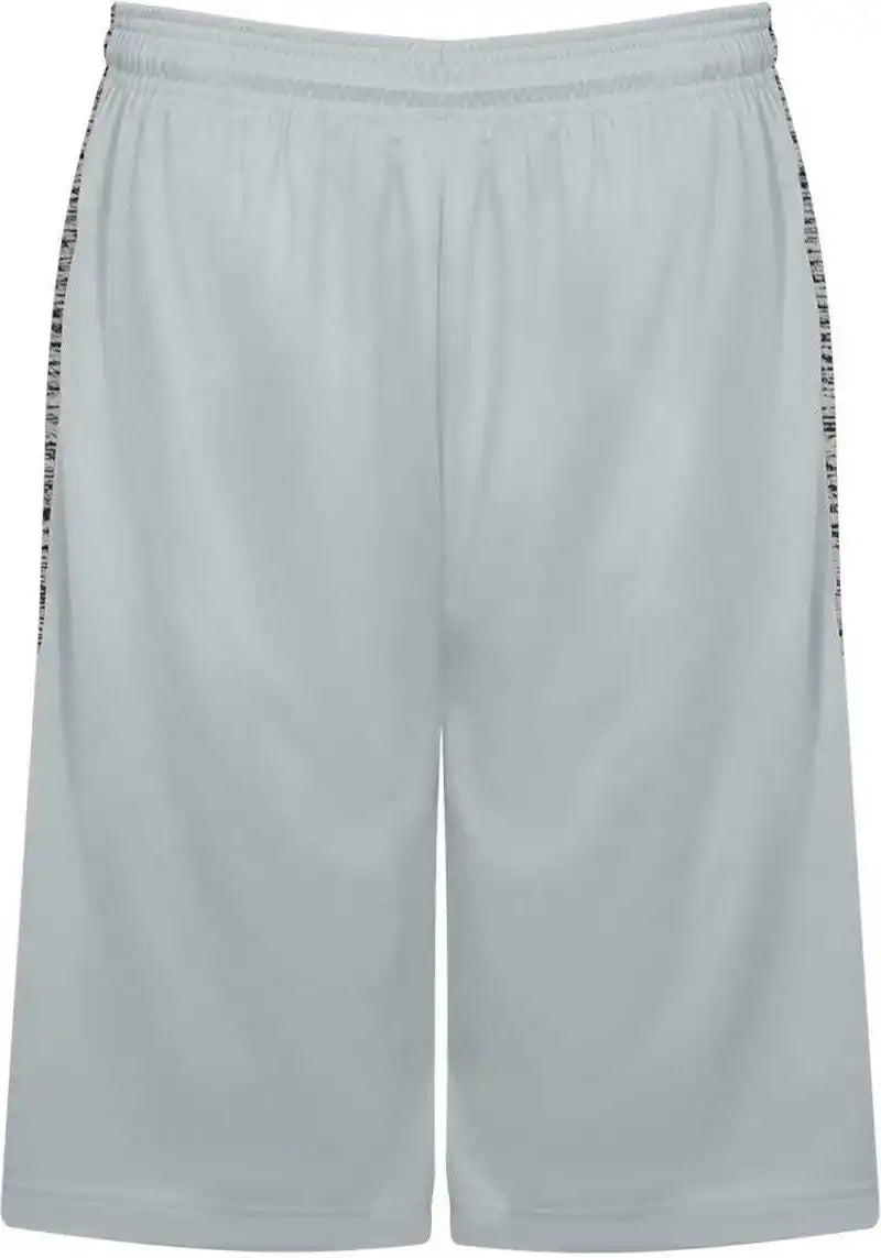 Badger Sport 4168 Tonal Blend Panel Short - Silver Graphite