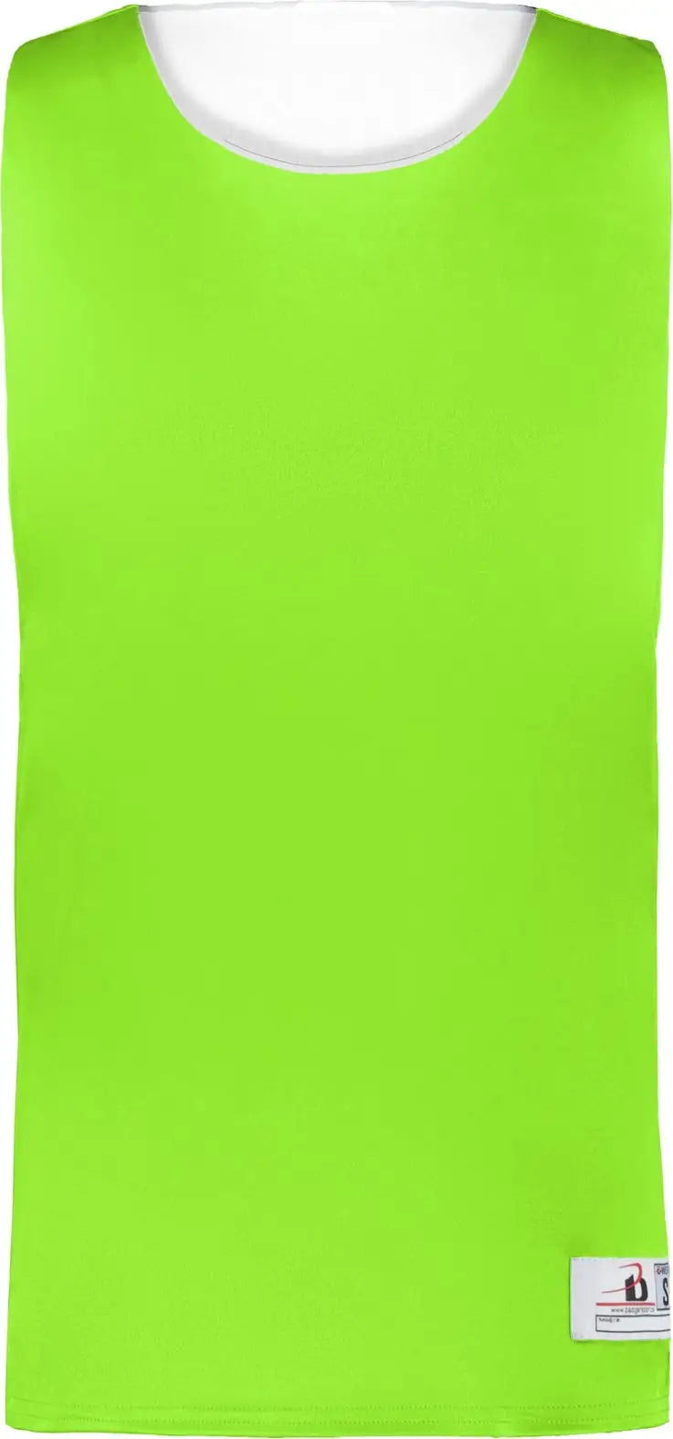 Badger Sport 4169 Ladies B-core Reversible Jersey - Lime White - Xs