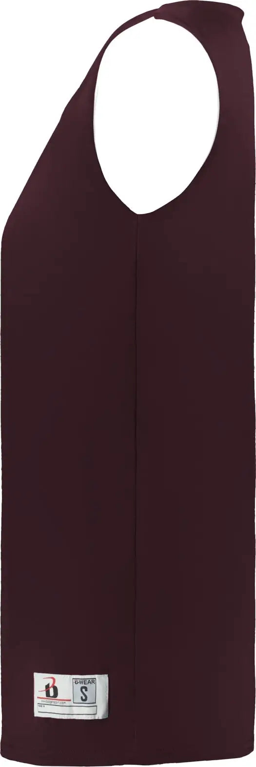Badger Sport 4169 Ladies B-core Reversible Jersey - Maroon White