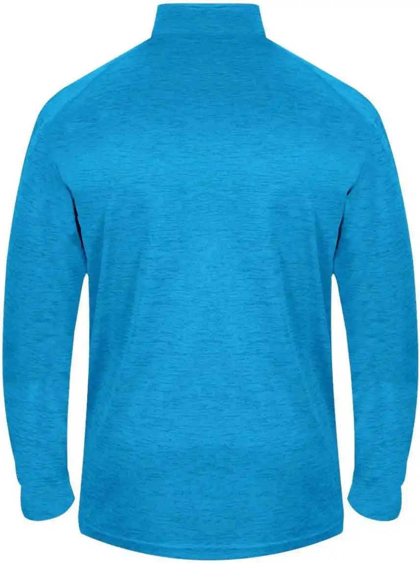 Badger Sport 4172 Tonal Blend 1/4 Zip - Electric Blue