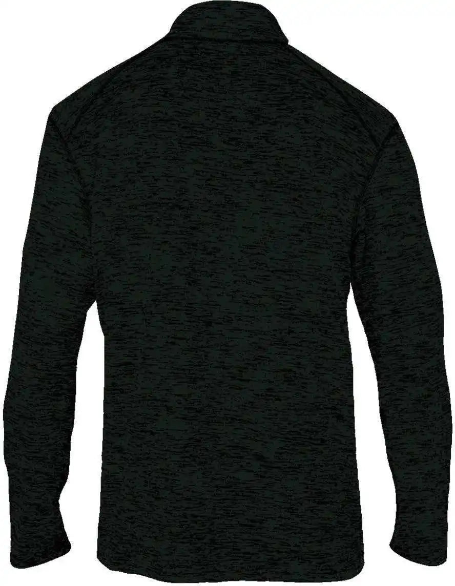 Badger Sport 4172 Tonal Blend 1/4 Zip - Forest