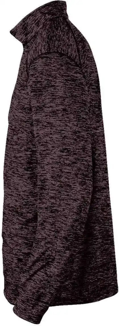 Badger Sport 4172 Tonal Blend 1/4 Zip - Maroon