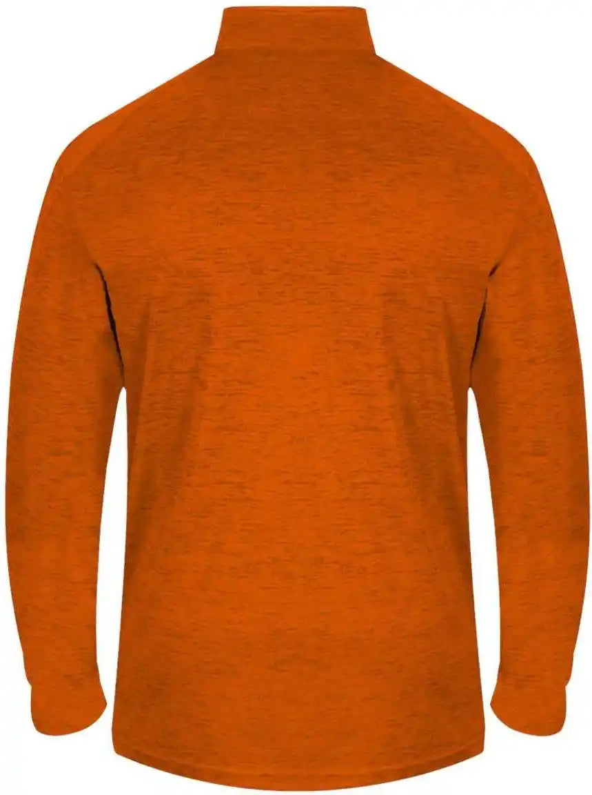 Badger Sport 4172 Tonal Blend 1/4 Zip Orange