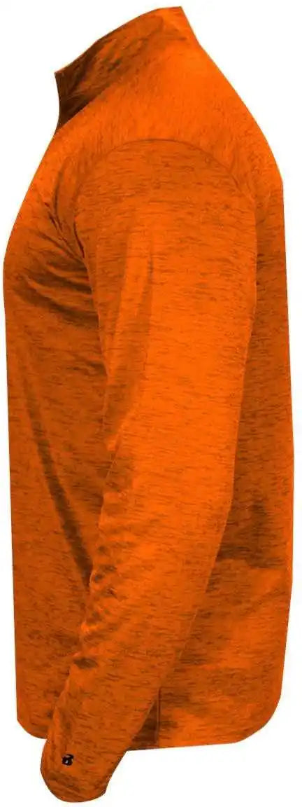 Badger Sport 4172 Tonal Blend 1/4 Zip Orange