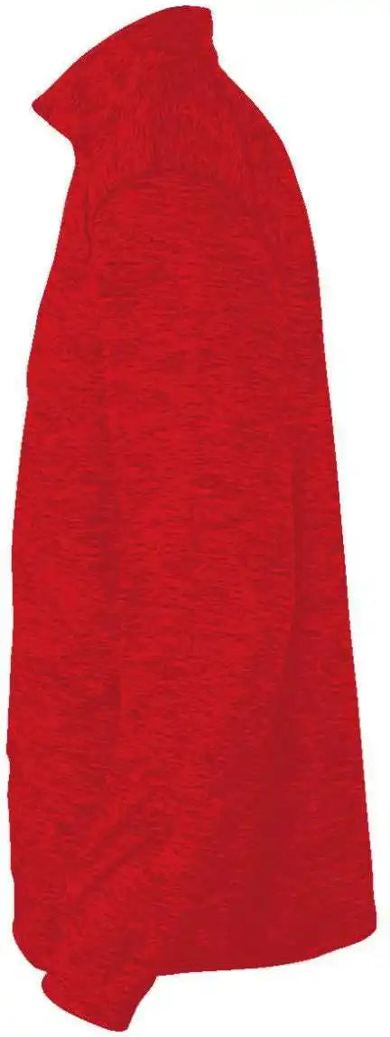 Badger Sport 4172 Tonal Blend 1/4 Zip - Red