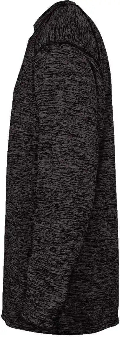 Badger Sport 4174 Tonal Blend Long Sleeve Tee - Black