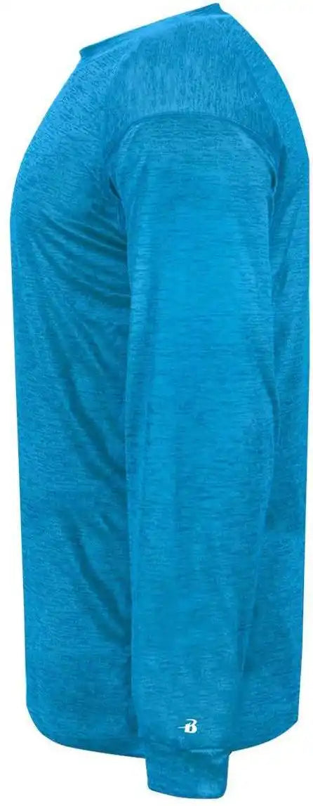 Badger Sport 4174 Tonal Blend Long Sleeve Tee - Electric Blue