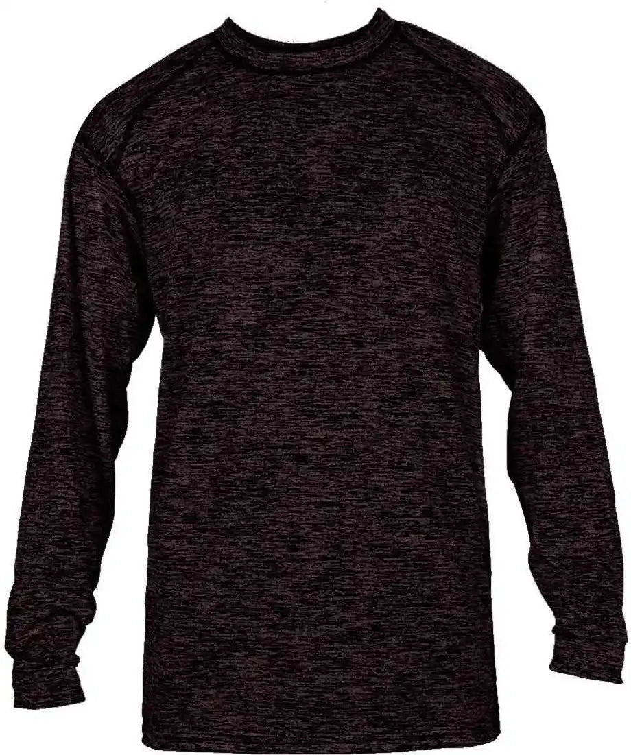 Badger Sport 4174 Tonal Blend Long Sleeve Tee - Maroon