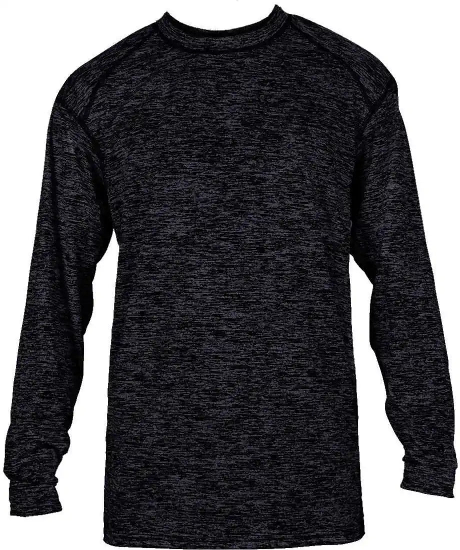 Badger Sport 4174 Tonal Blend Long Sleeve Tee - Navy