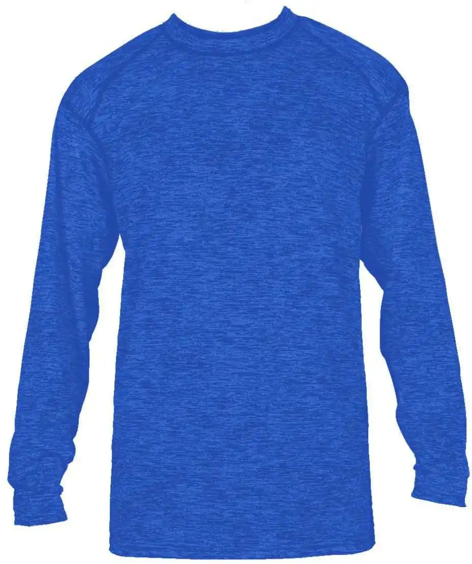 Badger Sport 4174 Tonal Blend Long Sleeve Tee - Royal