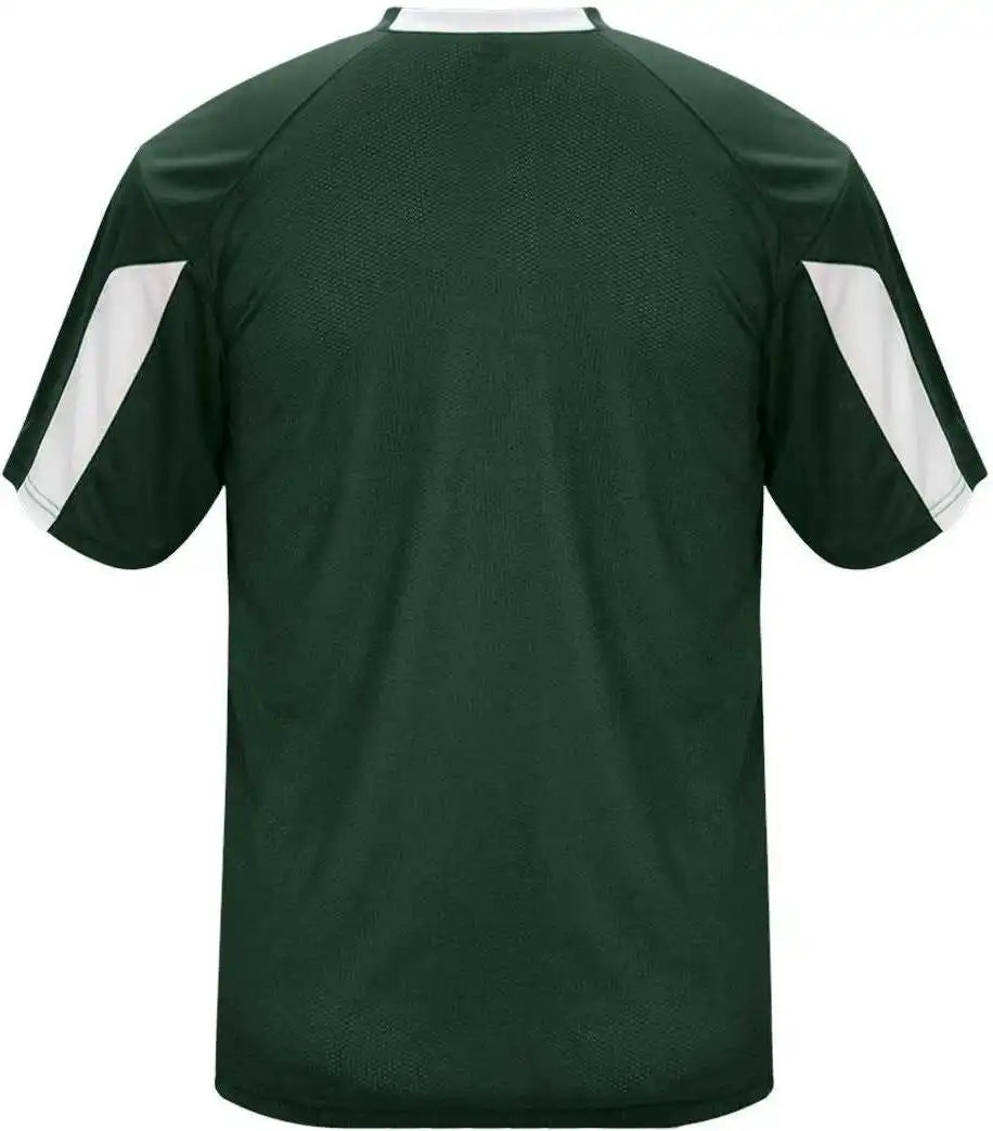 Badger Sport 4176 Striker Tee - Forest White