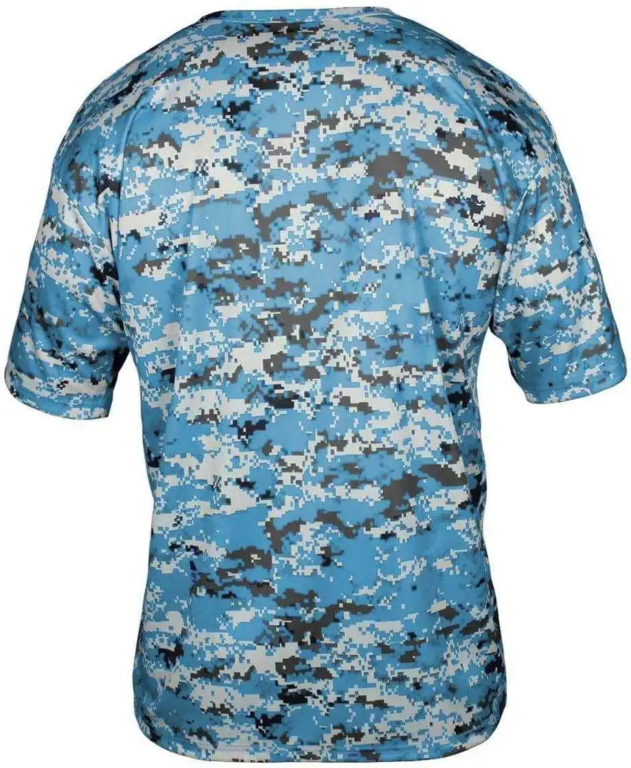 Badger Sport 4180 B-core Adult Digital Tee - Columbia Blue