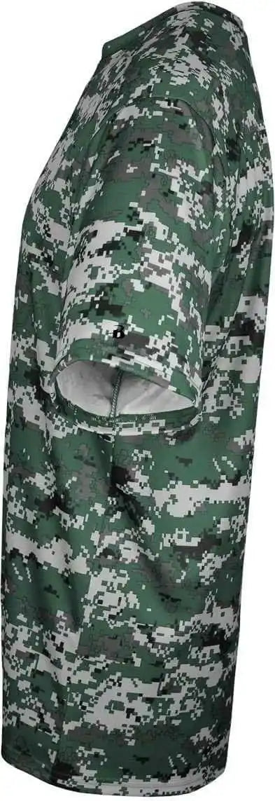 Badger Sport 4180 B-core Adult Digital Tee - Forest