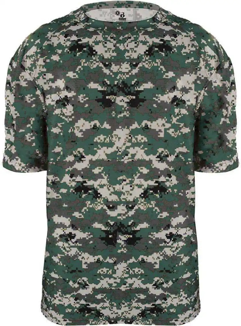 Badger Sport 4180 B-core Adult Digital Tee - Forest