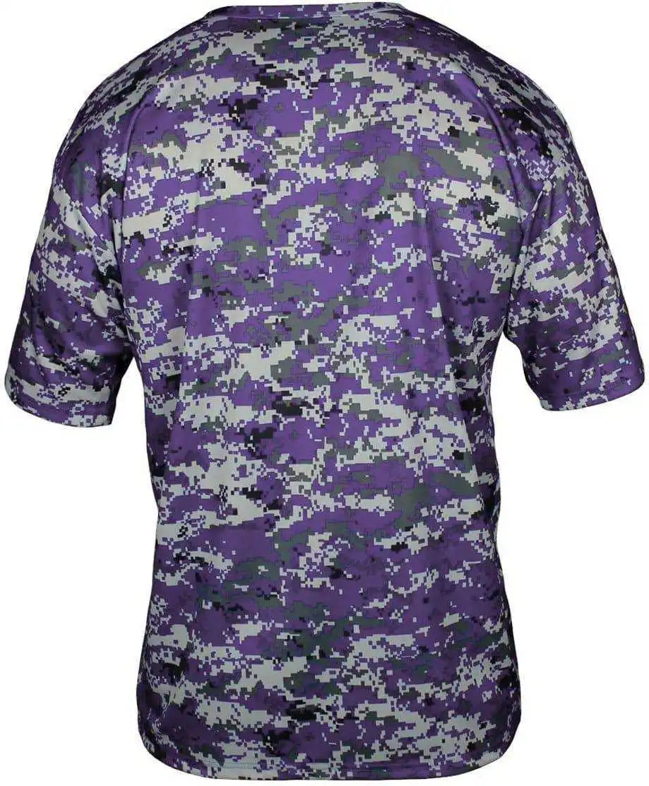 Badger Sport 4180 B-core Adult Digital Tee - Purple