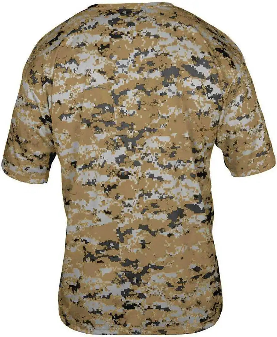 Badger Sport 4180 b Core Adult Digital Tee Sand