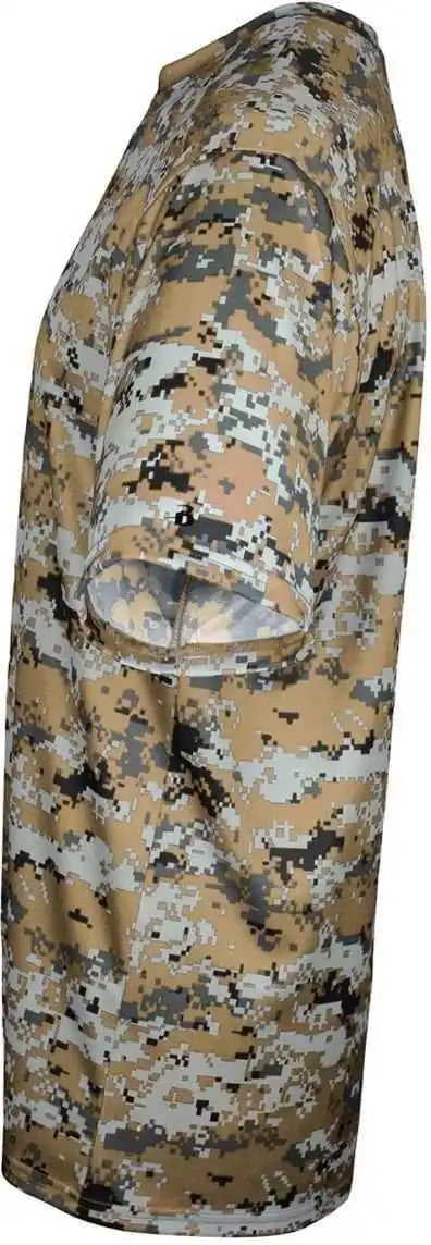 Badger Sport 4180 b Core Adult Digital Tee Sand
