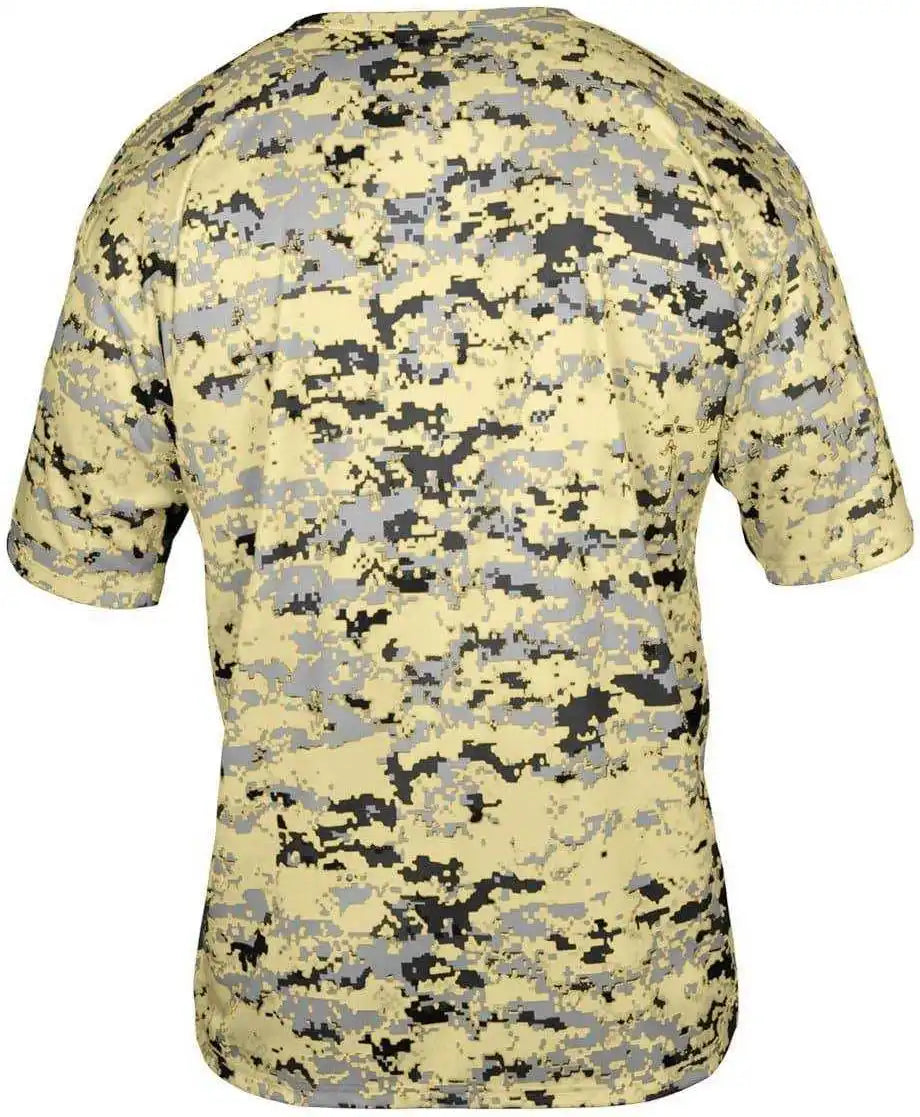 Badger Sport 4180 b Core Adult Digital Tee Vegas Gold