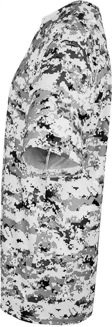 Badger Sport 4180 b Core Adult Digital Tee White