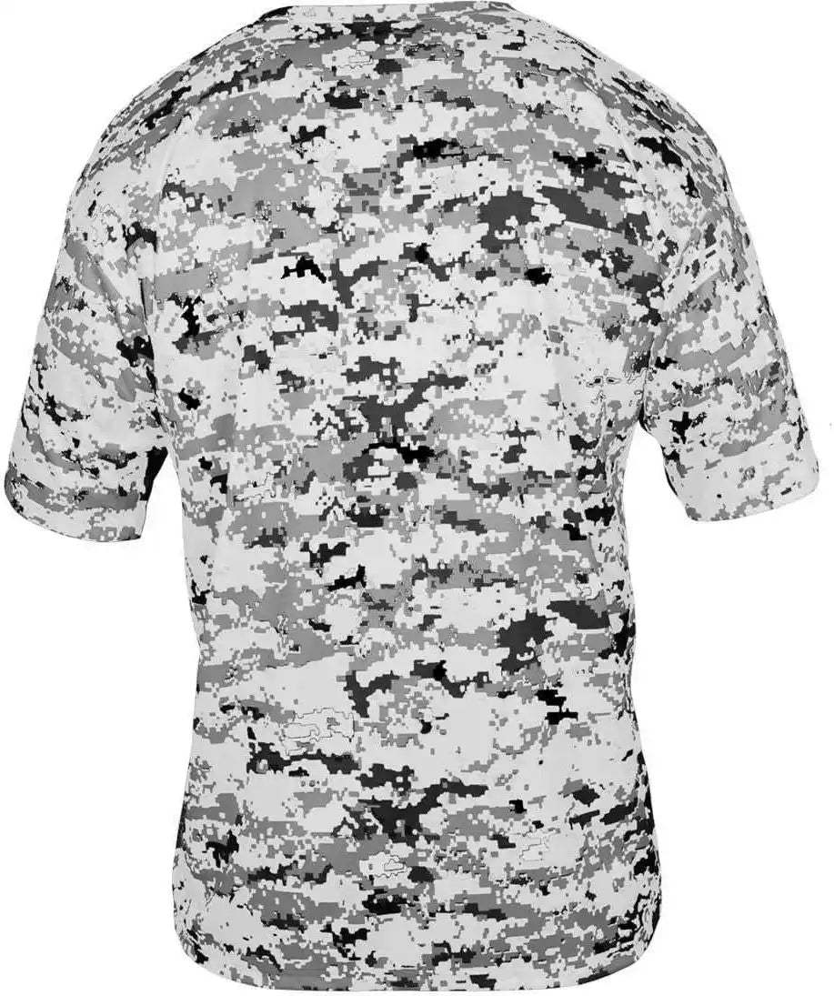 Badger Sport 4180 b Core Adult Digital Tee White