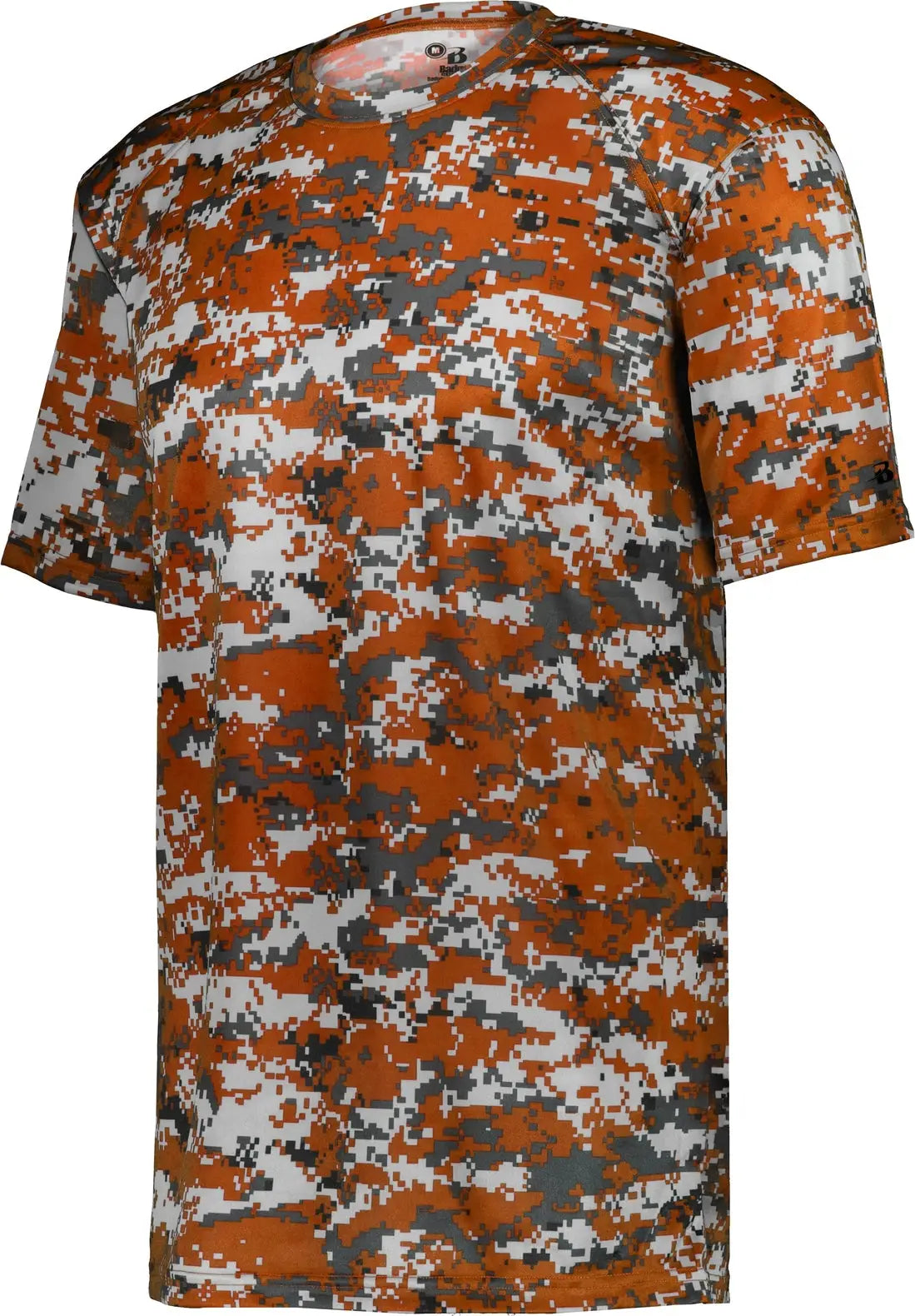 Badger Sport 4180 Digital Tee - Burnt Orange - Adult Xs