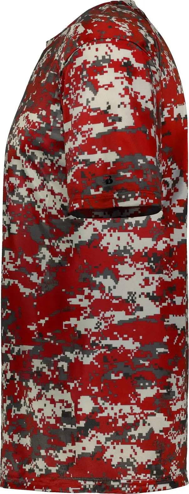 Badger Sport 4180 Digital Tee - Cardinal