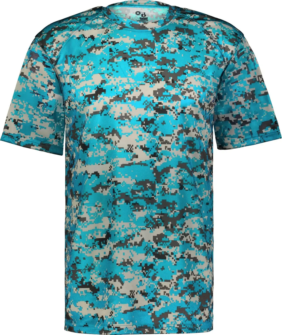 Badger Sport 4180 Digital Tee - Electric Blue