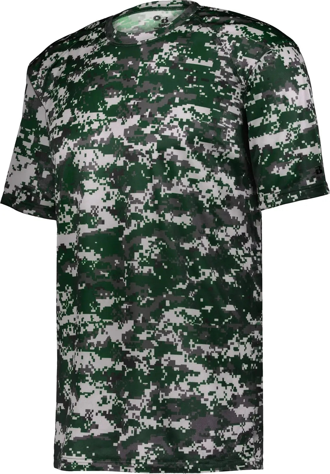 Badger Sport 4180 Digital Tee - Forest - Adult Xs