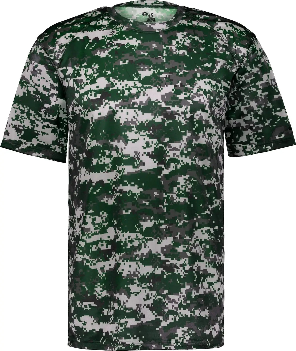 Badger Sport 4180 Digital Tee - Forest