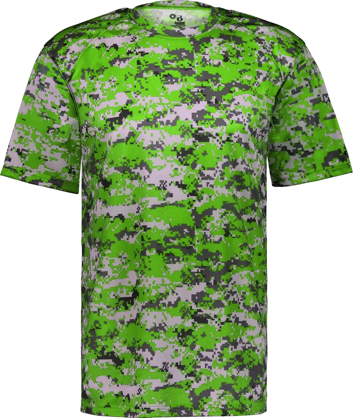 Badger Sport 4180 Digital Tee - Lime