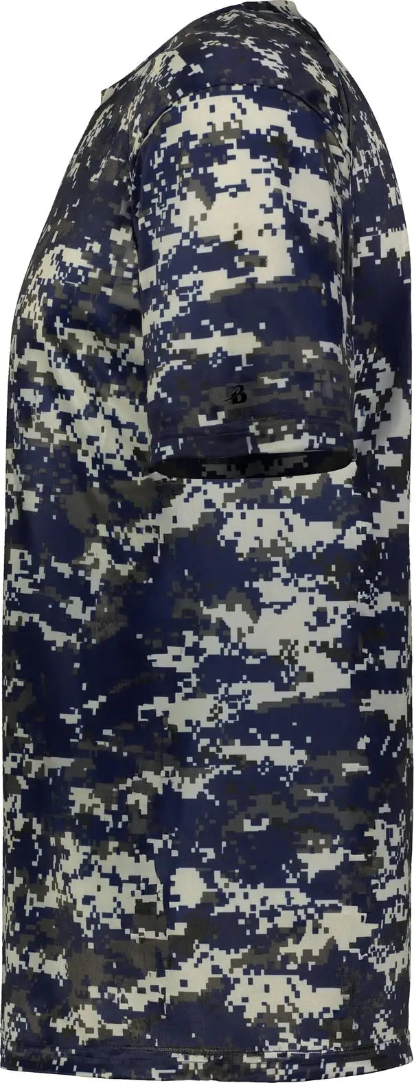 Badger Sport 4180 Digital Tee - Navy