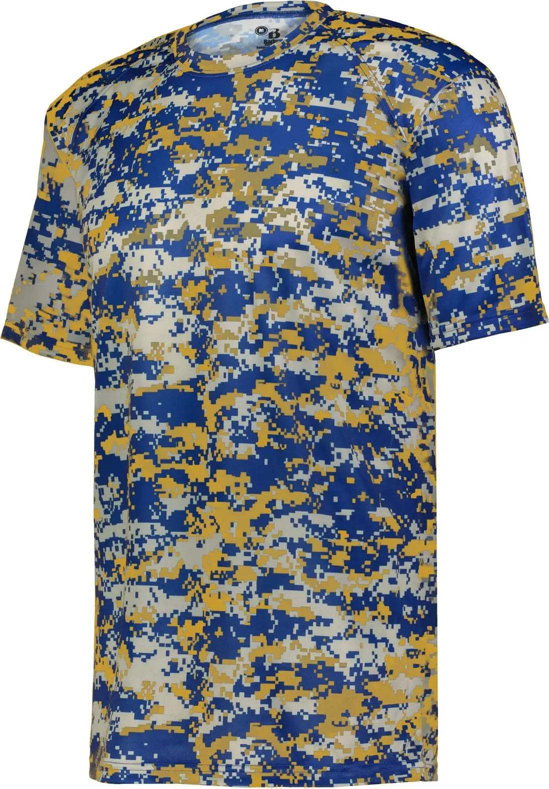Badger Sport 4180 Digital Tee - Royal Gold