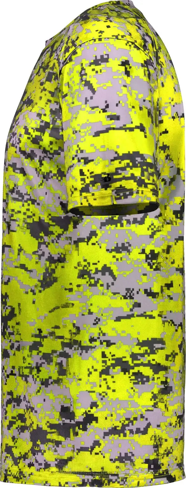 Badger Sport 4180 Digital Tee - Safety Yellow