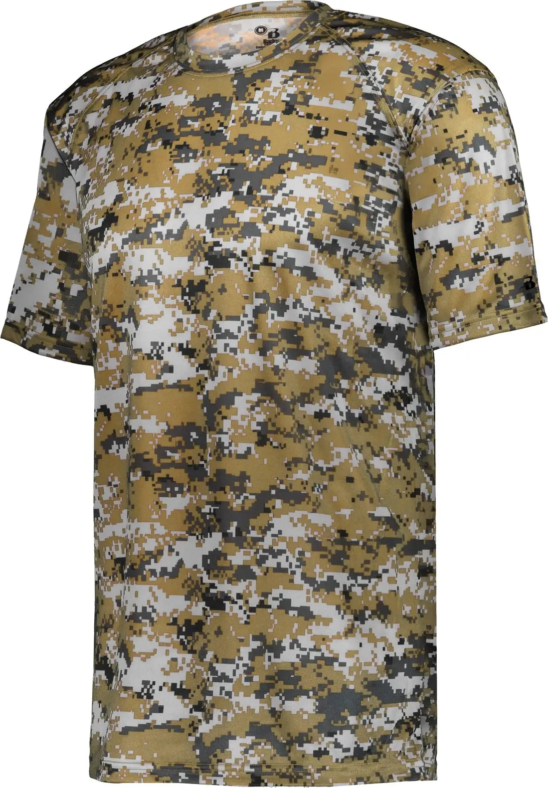Badger Sport 4180 Digital Tee - Sand - Adult Xs