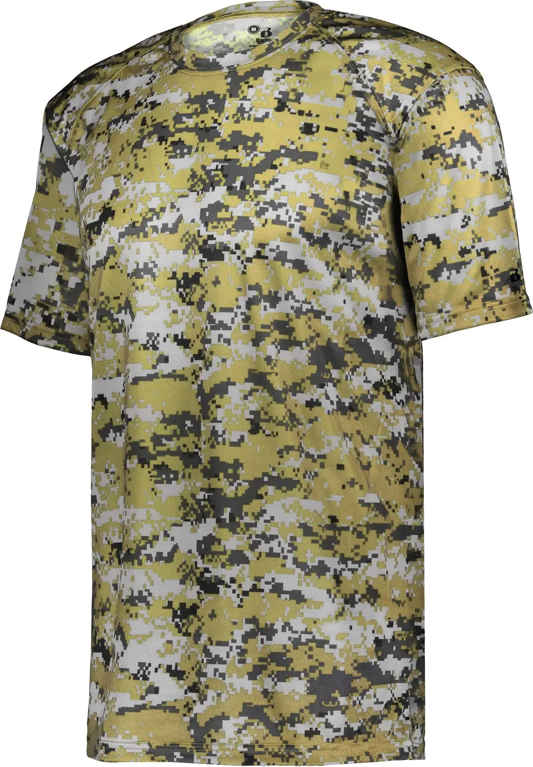 Badger Sport 4180 Digital Tee - Vegas Gold - Adult Xs