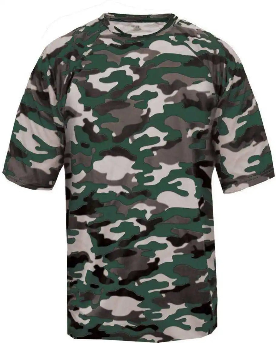 Badger Sport 4181 Camo Adult Tee Forest