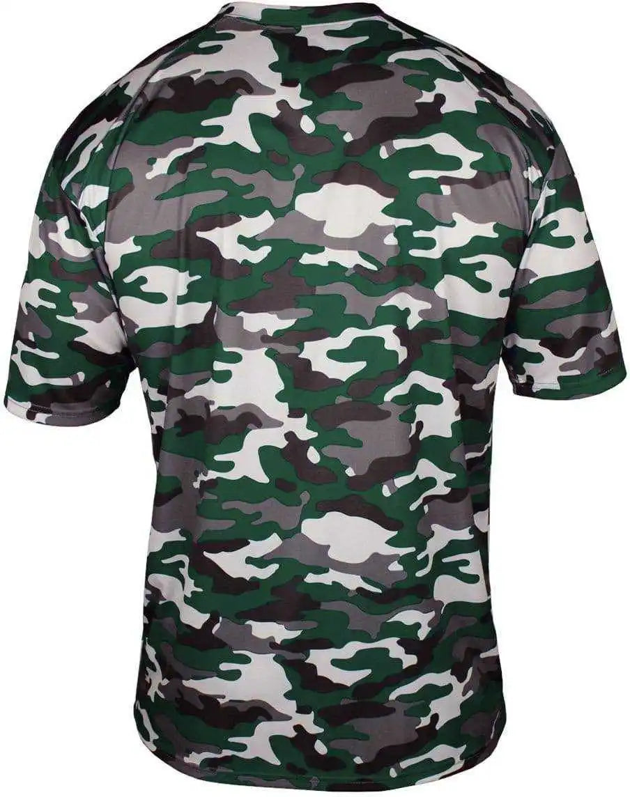 Badger Sport 4181 Camo Adult Tee Forest