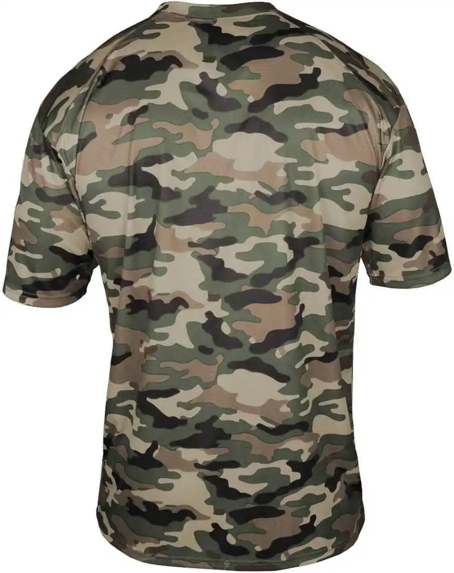 Badger Sport 4181 Camo Adult Tee Od Green