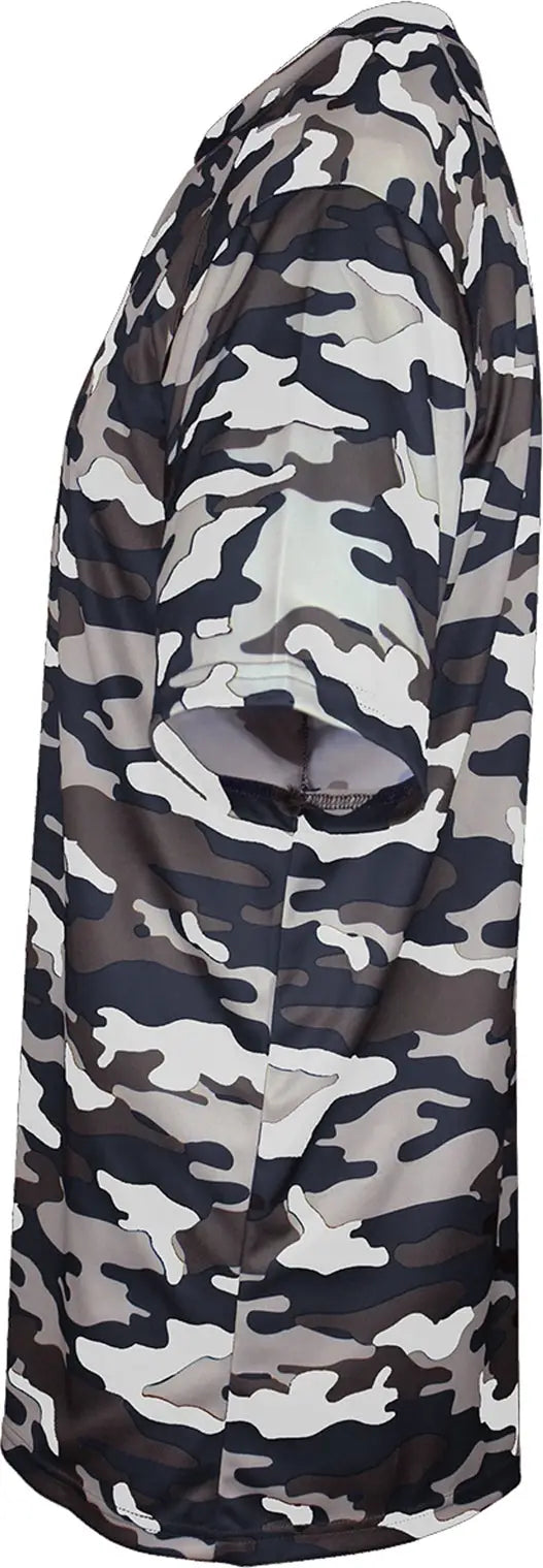 Badger Sport 4181 Camo Tee - Navy